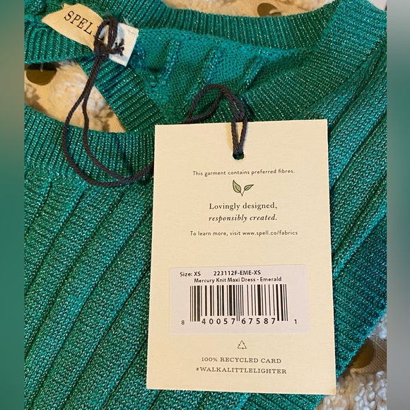 Spell Green Maxi Dress - Picture 9 of 12